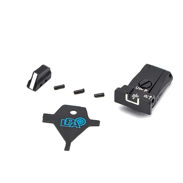 LPA SPR98BE18 Adjustable Sight Set pour Beretta 92, 96, 98, M9A1
