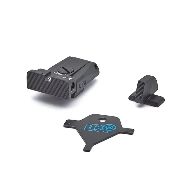 LPA SPR96BE07 Adjustable Sight Set pour Beretta Stock