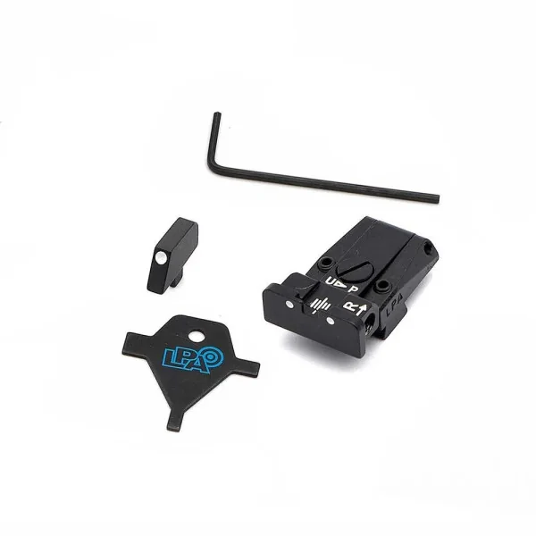 LPA SPR45CT30 Adjustable Sight Set pour Colt Gov't. 1911-A1