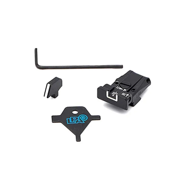 LPA SPR80CT18 Adjustable Sight Set pour Colt series 80