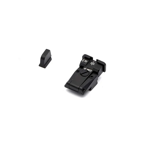 LPA SPR86CZ07 Adjustable Sight Set pour CZ 75, 75B, 85, P07 Duty