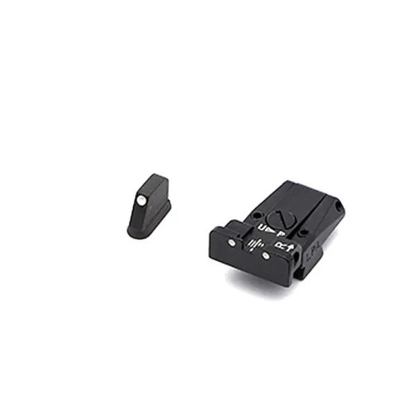 LPA SPR86CZ30 Adjustable Sight Set pour CZ 75, 75B, 85, P07 Duty