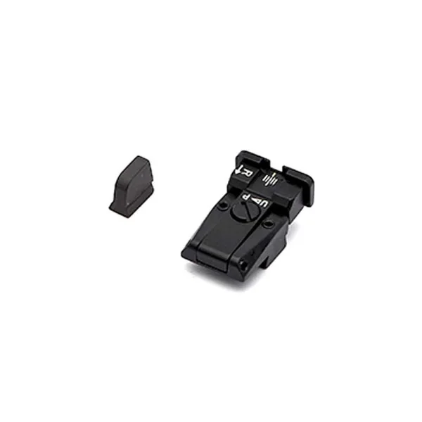 LPA SPR86CZ30 Adjustable Sight Set pour CZ 75, 75B, 85, P07 Duty
