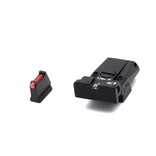 LPA SPR86CZ7F Adjustable Sight Set pour CZ 75, 75B, 85, P07 Duty