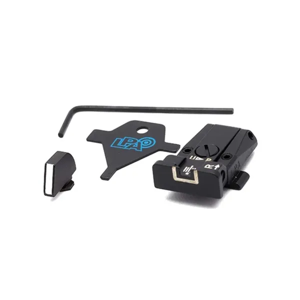 LPA SPR36GL18 Adjustable Sight Set pour Glock