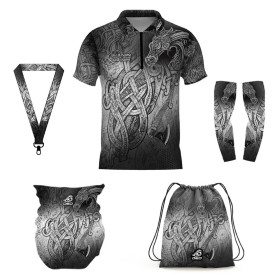 DED Viking Grey Sportswear Set, size: 5XL, Custom Name: No Name, Clothes type: Regular (Men)  Chez DEVILLE ARMORY. Votre armurer