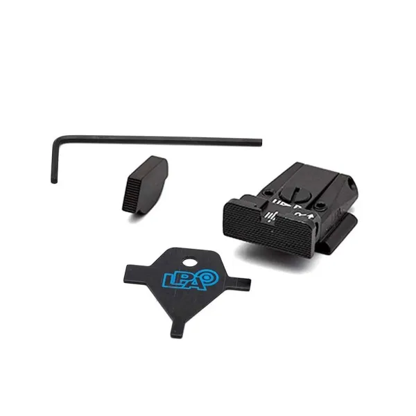 LPA SPR85RU07 Adjustable Sight Set pour Ruger P85, P89