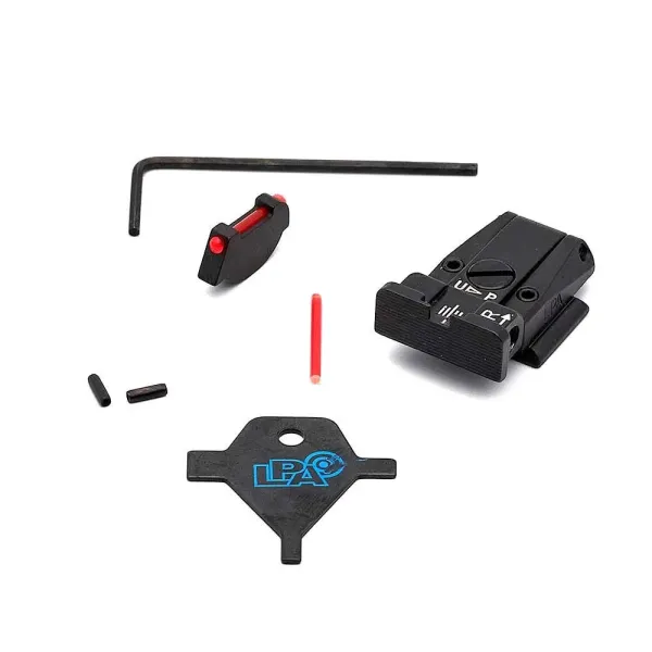 LPA SPR85RU7F Adjustable Sight Set pour Ruger P85, P89