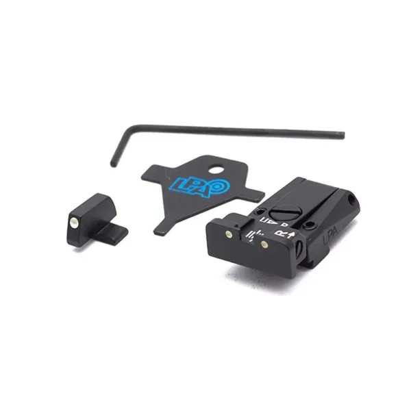 LPA SPR30SS30 Adjustable Sight Set pour Sig Sauer P229, P320,