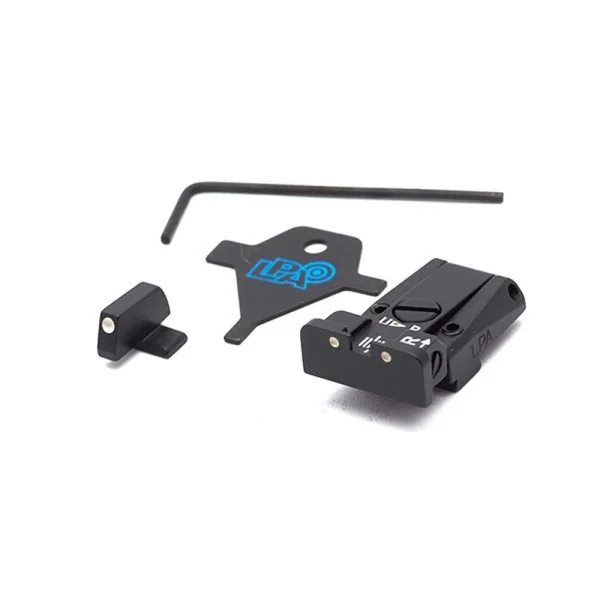 LPA SPR30SS30 Adjustable Sight Set pour Sig Sauer P229, P320,