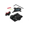 LPA SPF16GL Adjustable Sight Set pour GLOCK avec Fiber Optic