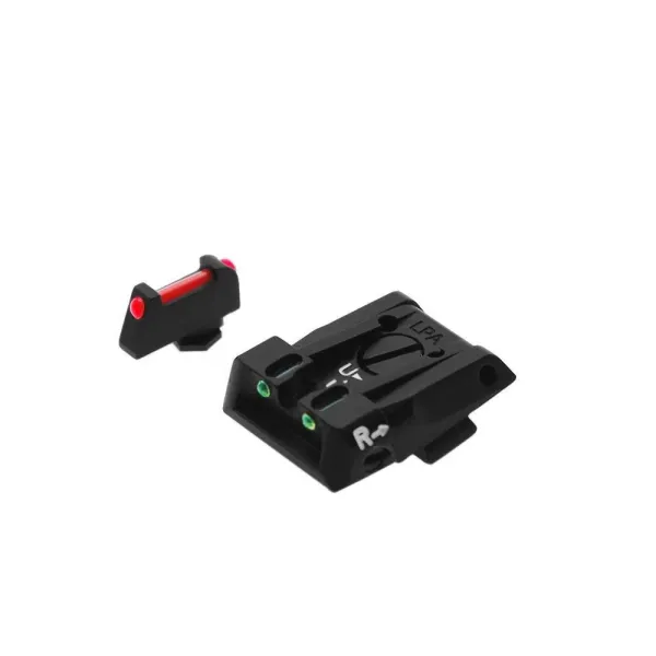 LPA SPF16GL Adjustable Sight Set pour GLOCK avec Fiber Optic
