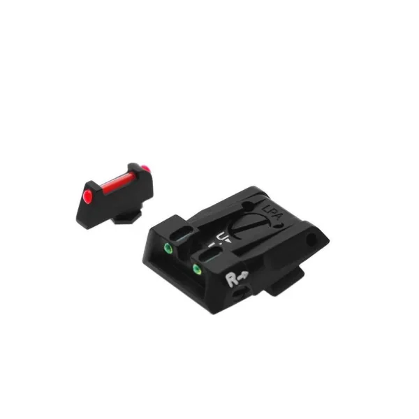 LPA SPF16GL Adjustable Sight Set pour GLOCK avec Fiber Optic