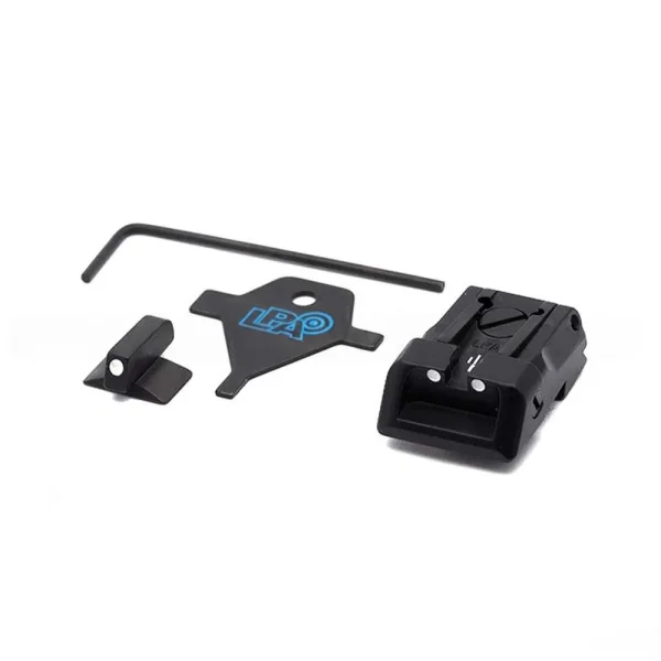 LPA SPS11BU30 Adjustable Sight Set pour Bull M5 (clone Colt 1911)
