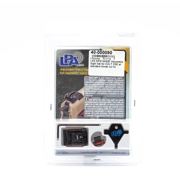 LPA SPS10XE6F Adjustable Sight Set pour COLT XSE all standard