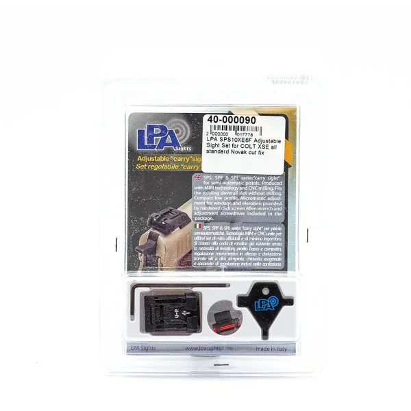 LPA SPS10XE6F Adjustable Sight Set pour COLT XSE all standard