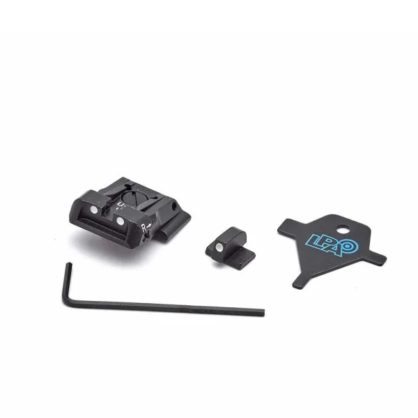 LPA SPS02SW30 Adjustable Sight Set pour S&W Military&Police no ProCore
