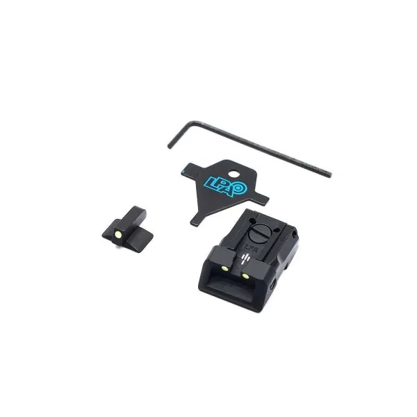 LPA SPL11BU Adjustable Sight Set pour Bull M5 (clone Colt 1911)