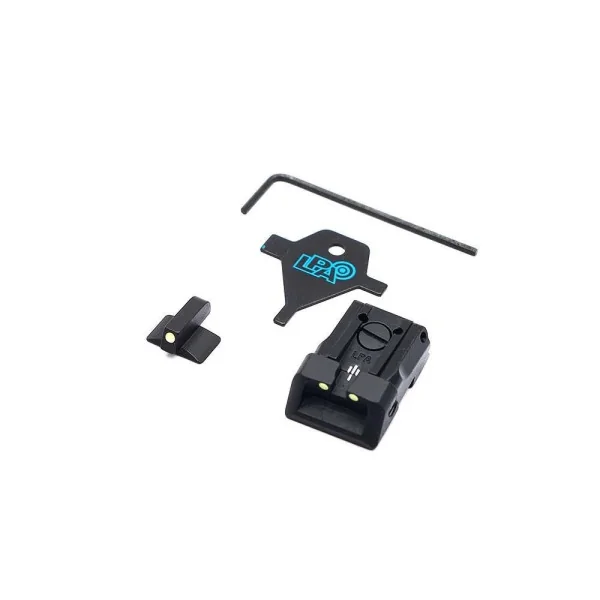 LPA SPL11BU Adjustable Sight Set pour Bull M5 (clone Colt 1911)