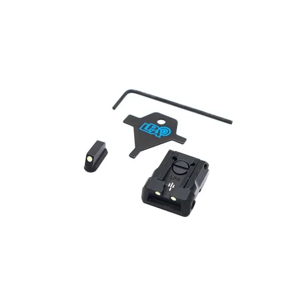 LPA SPL06CZ Adjustable Sight Set pour CZ SP01 Shadow, Shadow 2