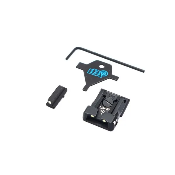 LPA SPL13WA Adjustable Sight Set pour Walther PPQ Q5 Match