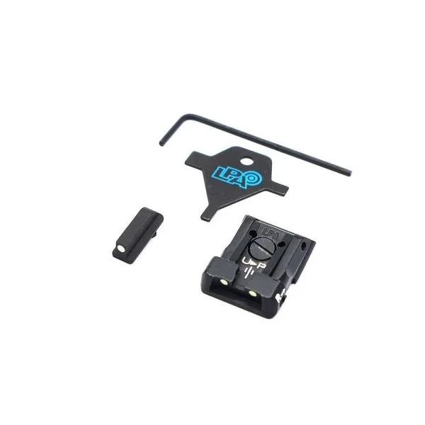 LPA SPL13WA Adjustable Sight Set pour Walther PPQ Q5 Match