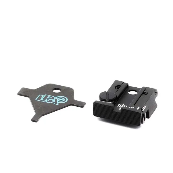 LPA TPU84BZ07 Adjustable Hausse pour CZ 100, CZ75 P07 Duty