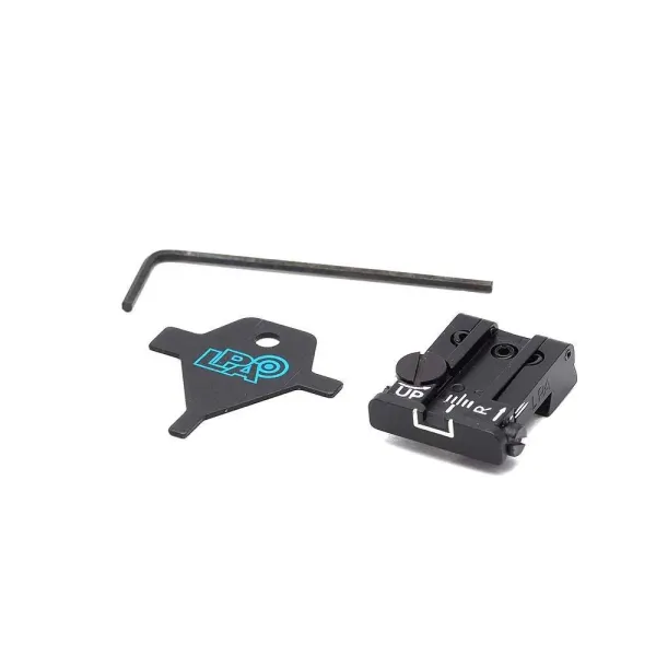LPA TPU75CZ18 Adjustable Hausse pour CZ 75 (Old Model)
