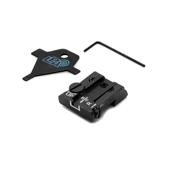 LPA TPU57ZC18 Adjustable Hausse pour CZ 75, 75B, 85 (New Model)