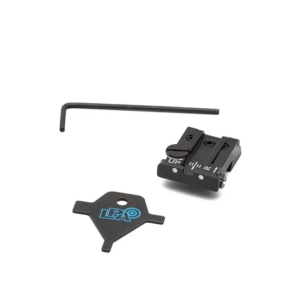 LPA TPU57ZC30 Adjustable Hausse pour CZ 75, 75B, 85 (New Model)