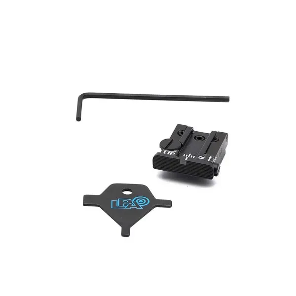 LPA TPU22RG07 Adjustable Hausse pour Ruger Cal22 (MKII)