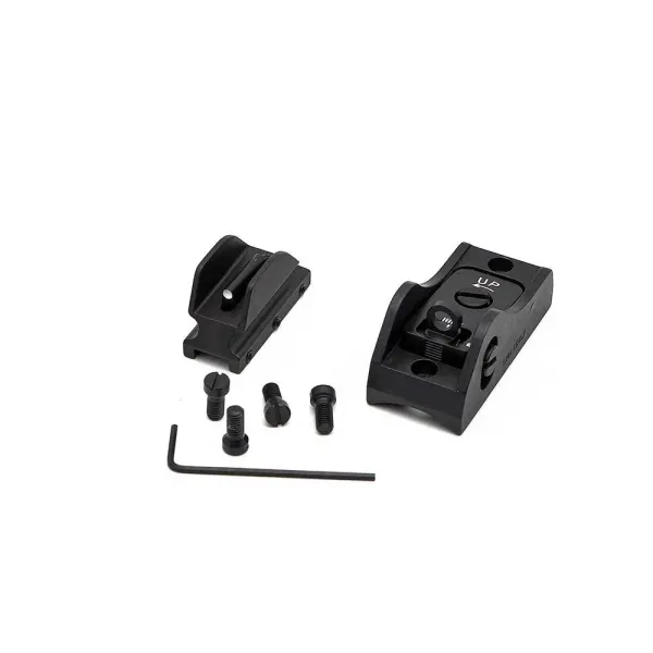 LPA SHB01R Adjustable Sight Set pour BAR11R+D4 + SG7+M1B + Blister