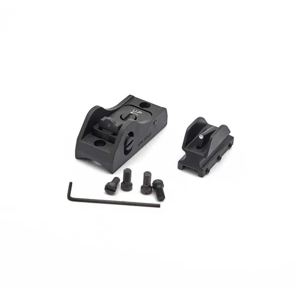 LPA SHB05R Adjustable Sight Set pour BAR11R+D7 + SG7+M1B + Blister