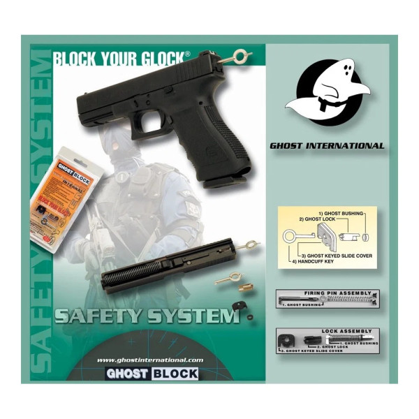 Ghost Block® pour GLOCK  Chez DEVILLE ARMORY. Votre armurerie en ligne.