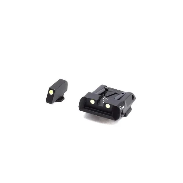 LPA SPL16GL pour Glock avec Luminescent Dots