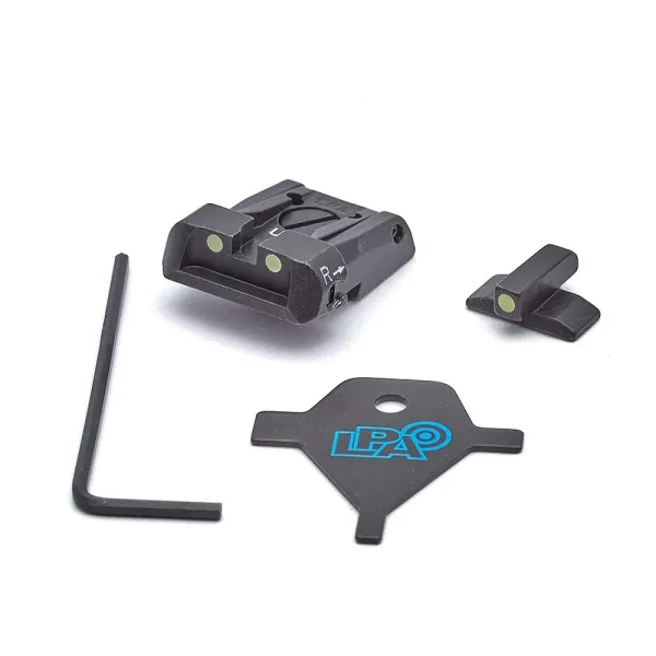 LPA SPL25BE Adjustable Sight Set pour Beretta 92X