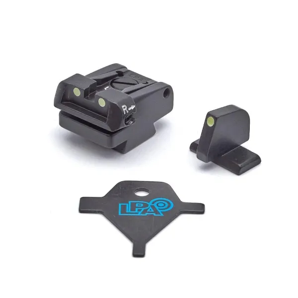 LPA SPL24HK Adjustable Sight Set pour H&K SFP09 Optical Ready