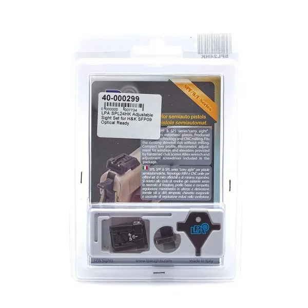 LPA SPL24HK Adjustable Sight Set pour H&K SFP09 Optical Ready