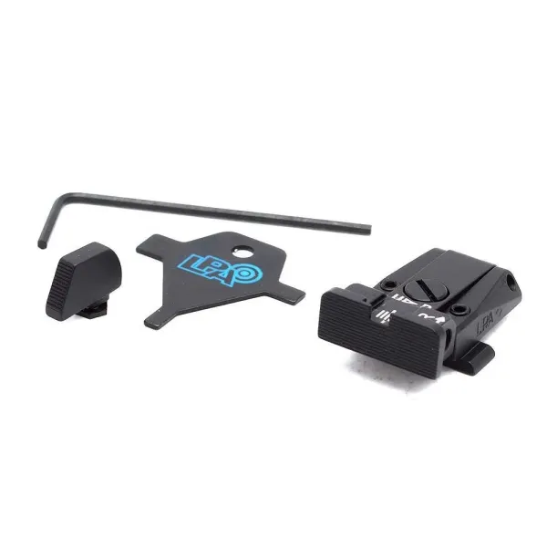 LPA SPR36GL07 Adjustable Sight Set pour GLOCK