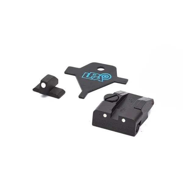 LPA SPR33X430 Adjustable Sight Set pour PX4 all models avec Blanc Dots