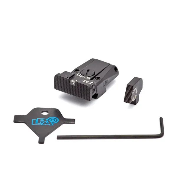 LPA SPR80CT07 Adjustable Sight Set pour COLT SERIES 80