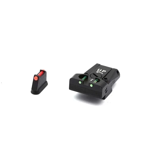 LPA TTF86CZ Adjustable Sight Set pour CZ 75/85 avec Fiber Optic