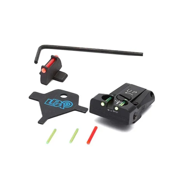 LPA TTF28SS Sight Set pour SigSauer P220 225 226 228 avec Fiber Optic