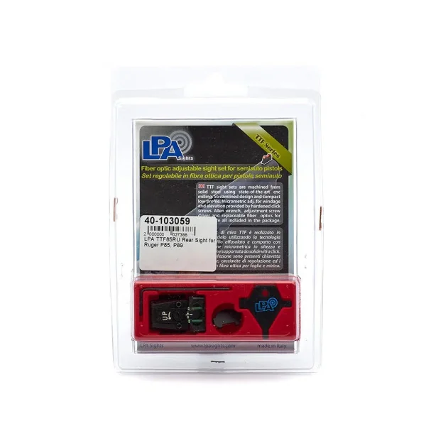 LPA TTF85RU Hausse pour Ruger P85, P89