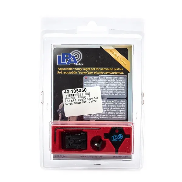 LPA SPS17SS30 Sight Set pour Sig Sauer 1911 Cal.22