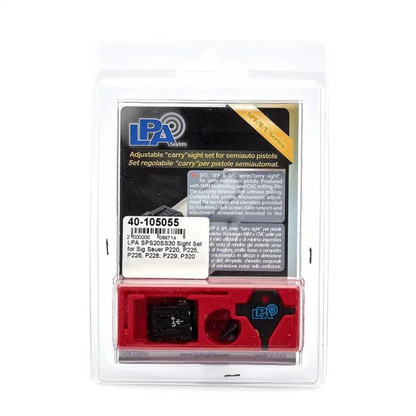 LPA SPS20SS30 Sight Set pour Sig Sauer P220, P225, P226, P228