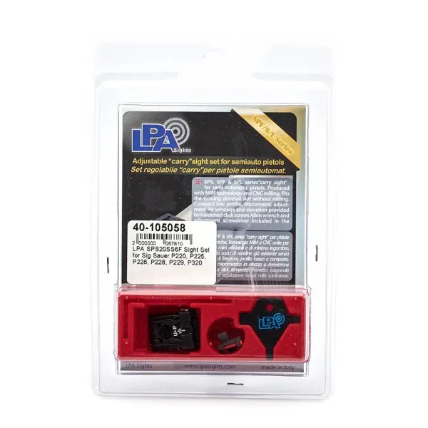 LPA SPS20SS6F Sight Set pour Sig Sauer P220, P225, P226, P228