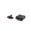 LPA SPF01HK Adjustable Sight Set pour H&K P30/P45/SFP9 avec Fiber Optic
