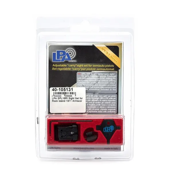 LPA SPL18RI Sight Set pour Rock Island 1911 Armscor