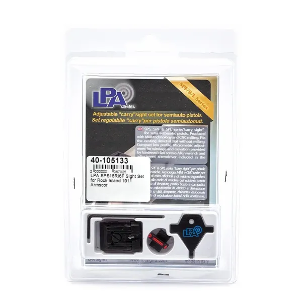 LPA SPS18RI6F Sight Set pour Rock Island 1911 Armscor